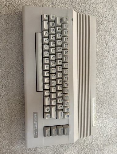 Commodore 64c vintage home - vintage,