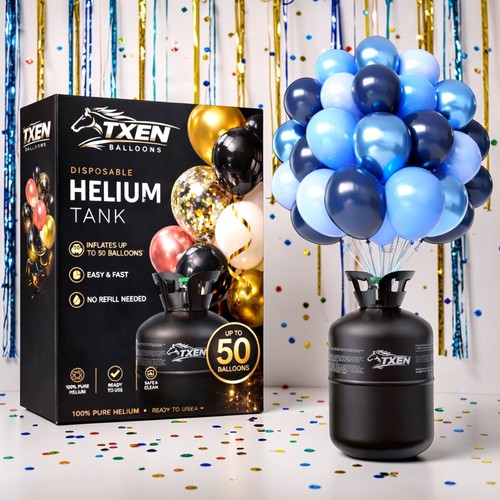 Helium tank for balloons - for,