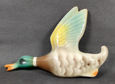 Vintage Keele Street Pottery ~ Wall Hanging Mallards/Duck Flying x 1