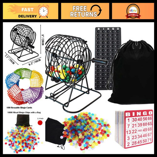 Deluxe bingo game set - deluxe,