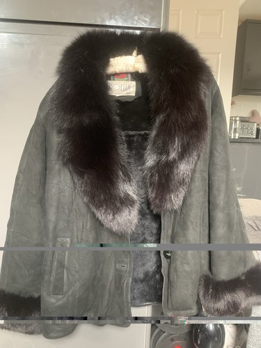 Fox fur coat - fox,