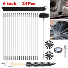 24Pcs Chimney Sweep Set 6in