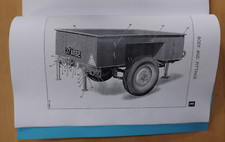 Sankey 1/2 ton.2 wheeled trailer.cargo.Illustrated parts list.1957. 12090.