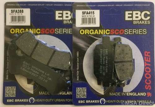 Ebc organic front and - and, rear