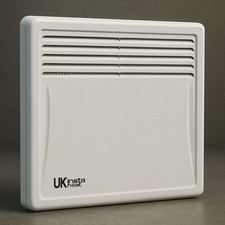 Electric Heater Wall Mounted Slim Convector Digital Timer 1Kw