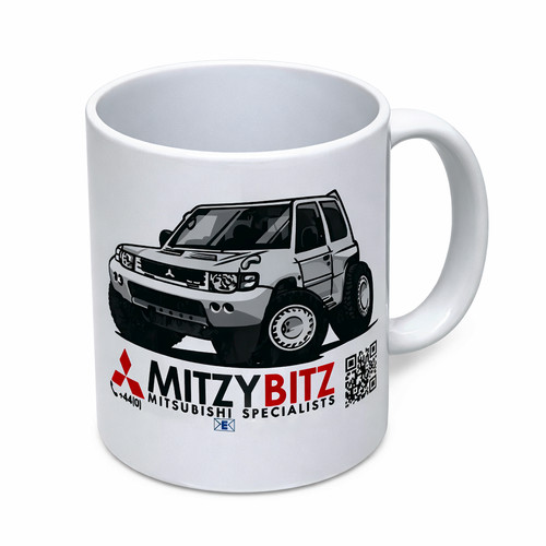 Mitzy bitz pajero evo mug - mitzy,