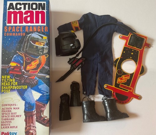 Vintage action man space