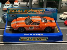 Scalextric Orange Ford GT #907 Front and Rear Lights Magnatraction Easy Change