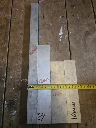 2kg aluminium flat 6082 - 6082, t6
