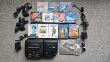 SEGA Megadrive 2 Console and Mega CD 2, Games Bundle - TESTED