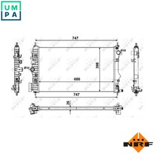 RADIATOR ENGINE COOLING 53774