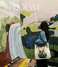 Loewe Canvas Tote Bag | Authentic Promo from Loewe Crafted World Exhibition