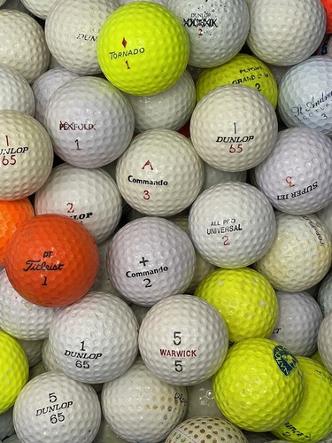 Classic vintage golf balls - 24,
