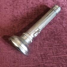 Vintage Pifco Metal Battery Torch 10"