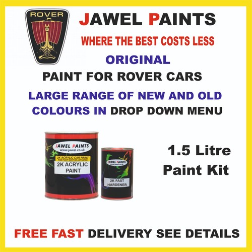 Car paint rover colours - 2k,