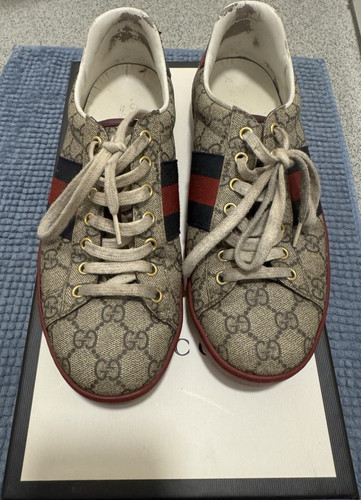 Gucci monogram low top - gg,