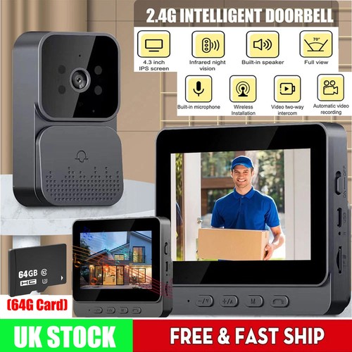 Wireless video door bell - wireless,