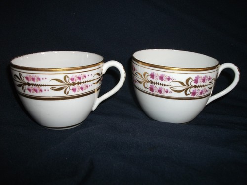 Vintage gold tea cups - gold,