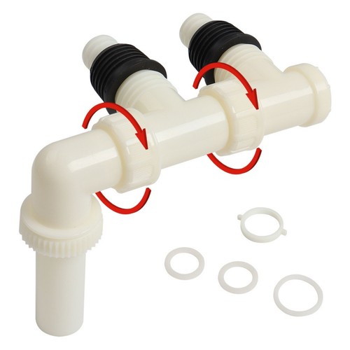 Double caravan waste water - waste,