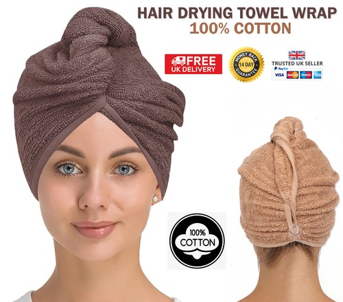 100 cotton hair drying towel - drying,