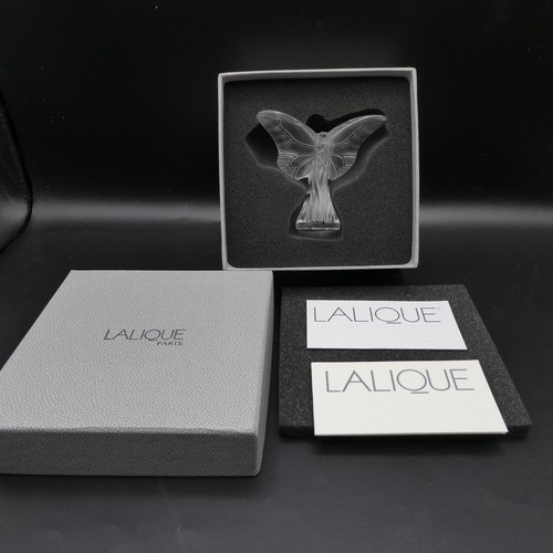 Lalique butterfly rose clear - butterfly,