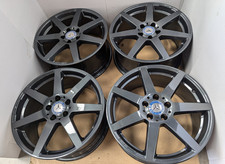 4x GENUINE GUNMETAL MERCEDES