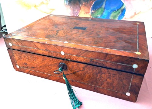 Stunning rosewood writing - rosewood,