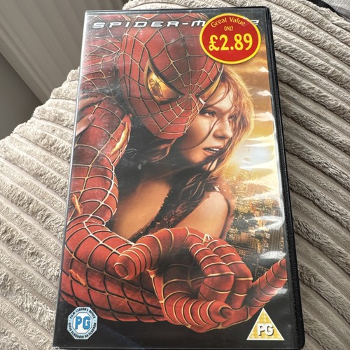 Spiderman vhs video tape - spiderman,