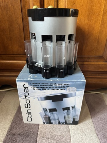 Coin money counter sorter - money,