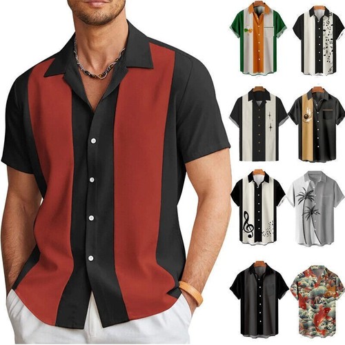 Men bowling shirt - uk,