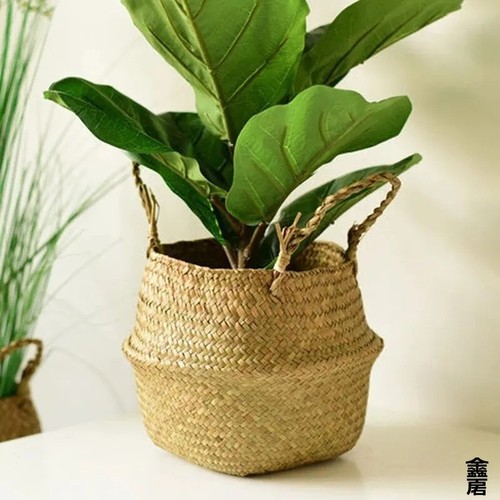 Foldable wicker seagrass - pc,