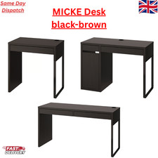 IKEA MICKE Desk Black-Brown