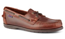 Sebago Endeavor Waxed Leather Boat Shoe 7000GC0/925 Brown Gum NEW