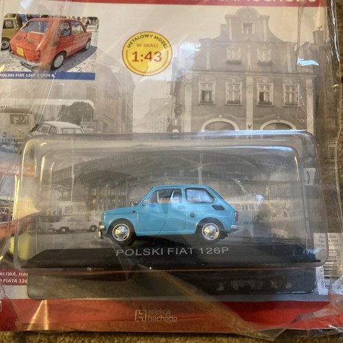Polski fiat 126p hachette 43 - fiat, 1/43