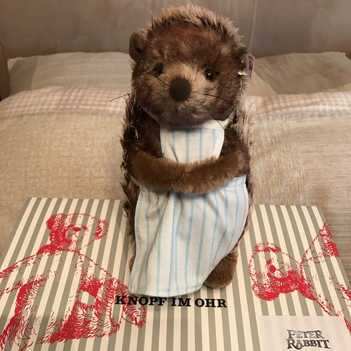 Steiff peter rabbit mrs tiggy - steiff, rabbit,