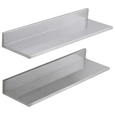 30" x 8.6" Stainless Steel Wall Mounted Shelf Kitchen Restaurant Shelving