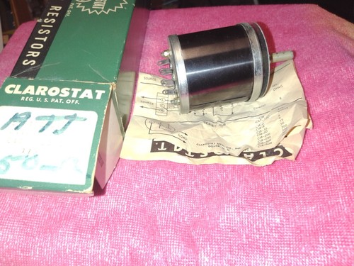 Clarostat audio attenuator - clarostat,