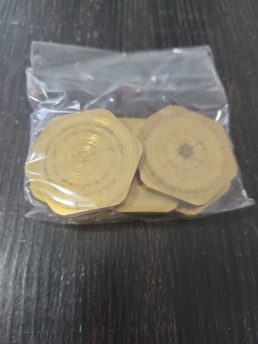 Lot brass pog slammers - lot,
