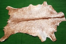 Luxury Goat hide Rug Hair on
