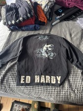 Ed Hardy Sweat Shirt Men's XL