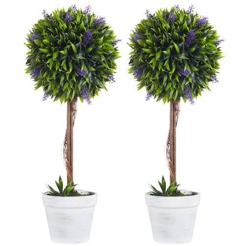 Artificial topiary ball - artificial, trees