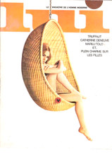 FRENCH MAGAZINE 1966 CATHERINE DENEUVE FASHION BEAUTIFUL GIRLS VERY RARE!