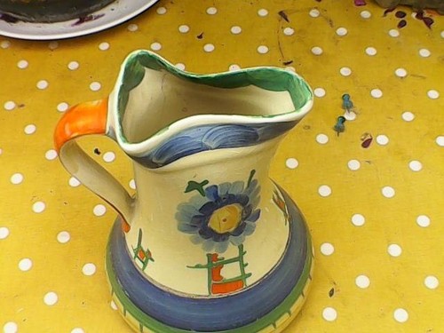 Myott art deco vase hand - deco,