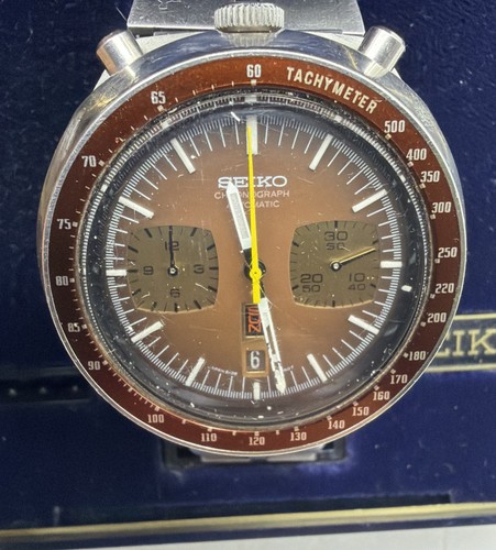 Seiko bullhead chronograph - seiko,