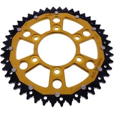 ZF Dual Sprocket Gold 46Z, 525 Pitch, 80mm Inner Diameter for: Kawasaki