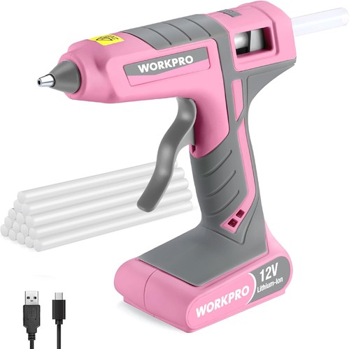 Workpro cordless glue gun 12v - cordless,