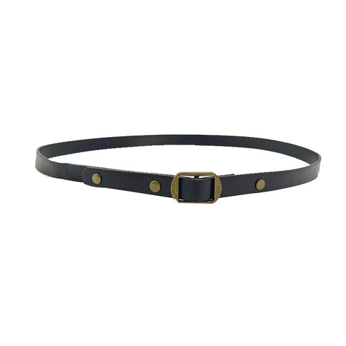 Black hat belt strap - hat, with