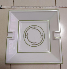 Hermes Paris Ashtray Rhythm Accessory mini Tray Porcelain Plate No box