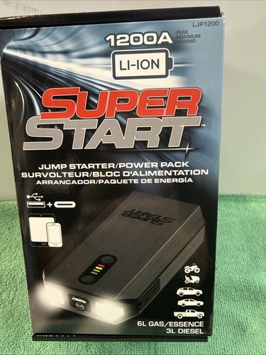 New super start 1200 - start, amp