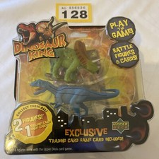 PD128 Dinosaur King NEW 2 Figures Trading Card Game Upper Deck MOSC Collectable